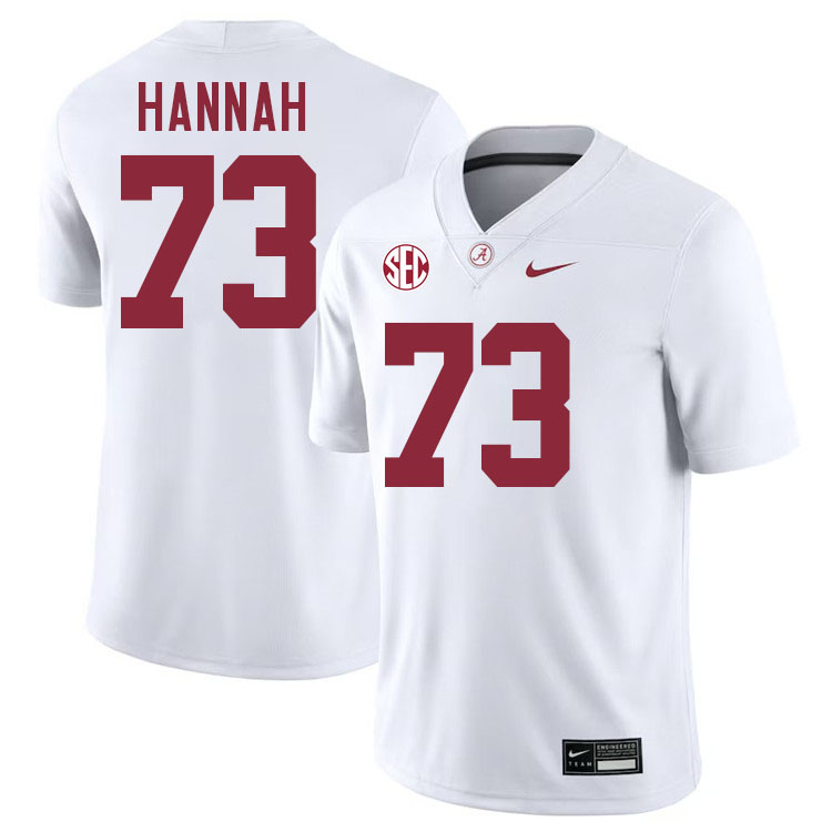 John Hannah Alabama Jersey,University Of Alabama Crimson Tide Football Jersey,Uniforms-White